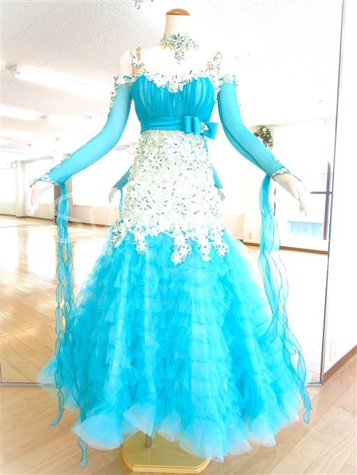 直販販売品 ジャンティ個性的なマスタード色の素敵なドレスですドレス